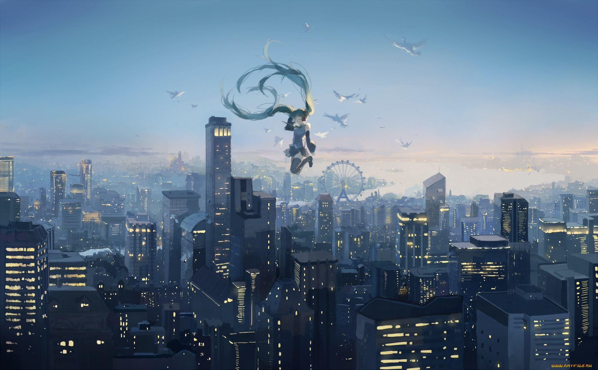 , vocaloid, , , hatsune, miku, spencer, sais, 